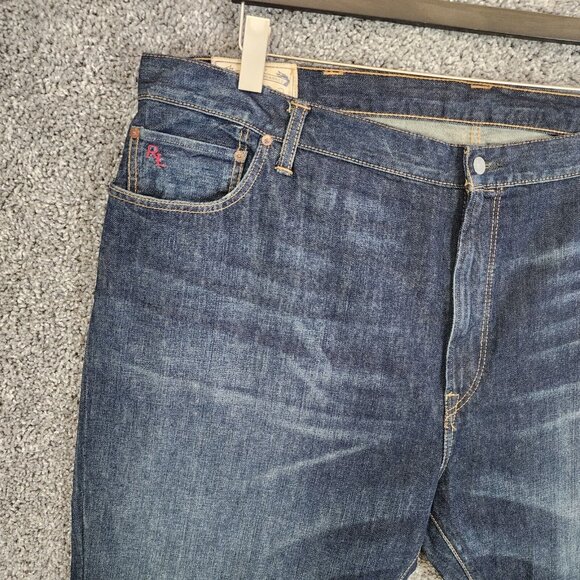 Polo Ralph Lauren Jeans Mens 48Bx30 Blue Denim Hampton Straight Leg Casual - Picture 2 of 13